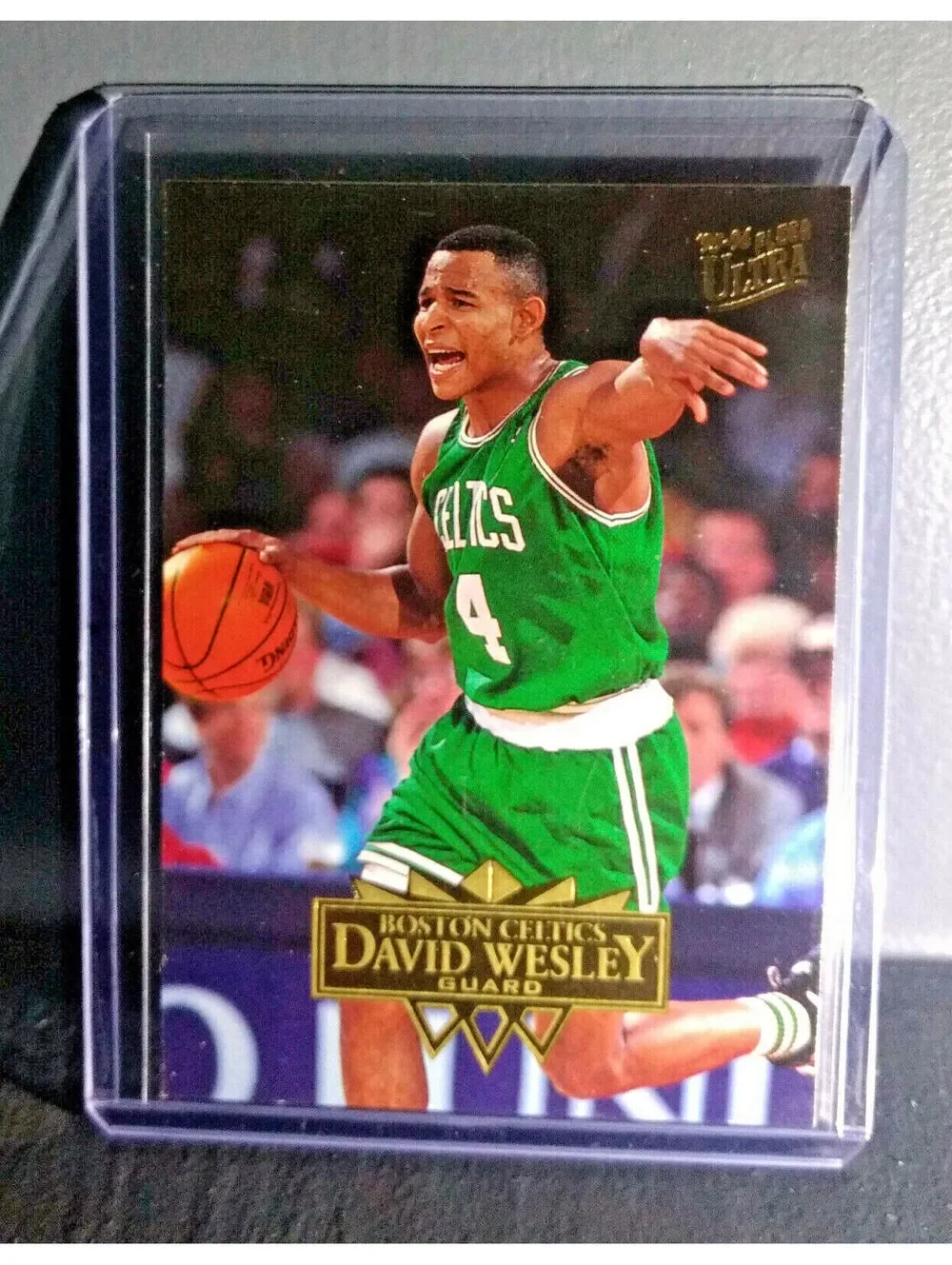 1995-96 David Wesley Fleer Ultra #15 Basketball Card